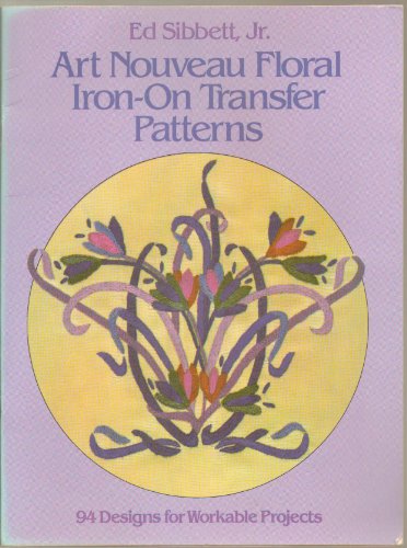9780486246413: Art Nouveau Floral Iron-on Transfer Patterns