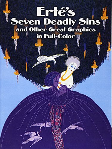 Stock image for Erts Seven Deadly Sins and Other Great Graphics in Full Color (Dover Fine Art, History of Art) for sale by Solr Books