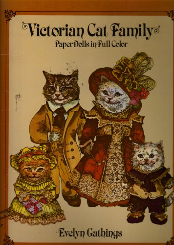 Stock image for Victorian Cat Family Paper Dolls in Full Color for sale by Hafa Adai Books