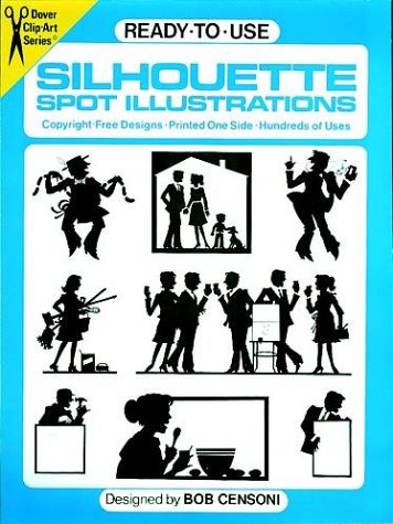 9780486247113: Ready-To-Use Silhouette Spot Illustrations