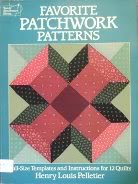 9780486247533: Favourite Patchwork Patterns: Full-Size Templates and Instructions for 12 Quilts (Dover Needlework S.)