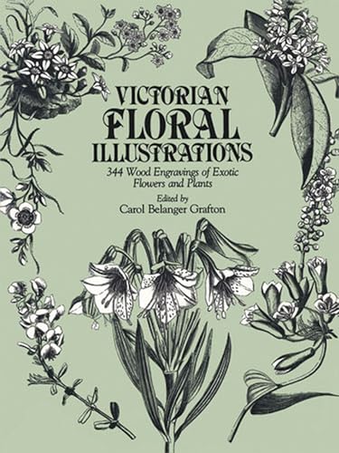 Beispielbild fr Victorian Floral Illustrations: 344 Wood Engravings of Exotic Flowers and Plants (Dover Pictorial Archive) zum Verkauf von ZBK Books