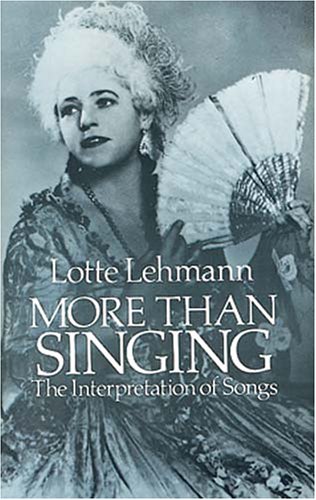 Imagen de archivo de More Than Singing: The Interpretation of Songs a la venta por Wonder Book