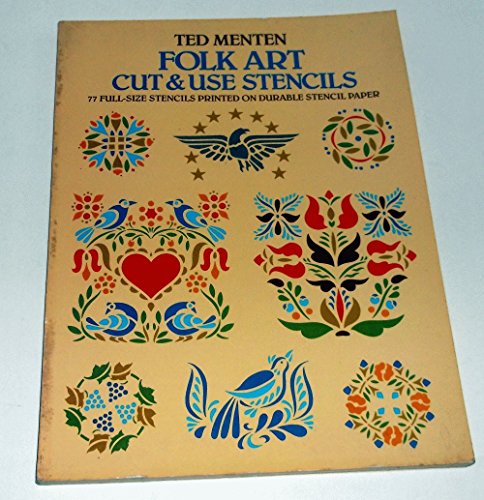 Stock image for Folk Art Cut Use Stencils for sale by Goodwill Southern California