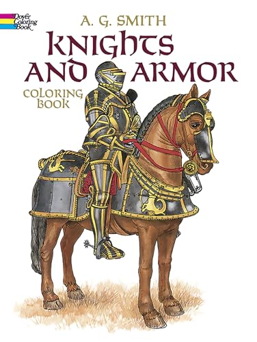 9780486248431: Knights and Armor Coloring Book (Dover Fashion Coloring Book)