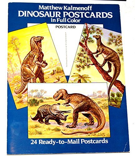 Dinosaur Postcards in Full Color (9780486248691) by Kalmenoff, Matthew