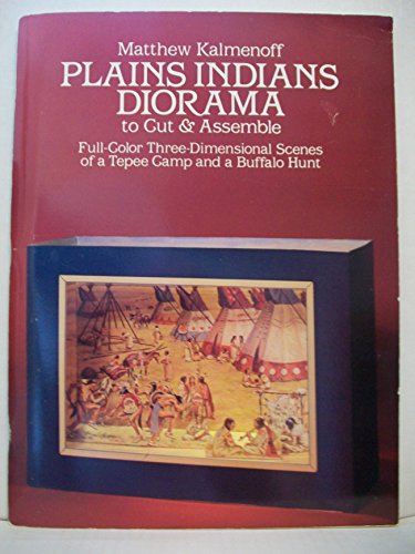 Plains Indians Diorama to Cut & Assemble