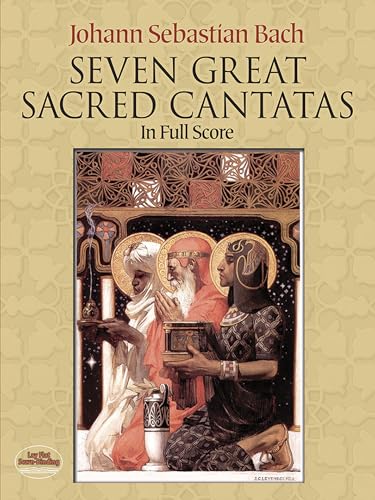 Stock image for Seven Great Sacred Cantatas in Full Score (Dover Choral Music Scores) for sale by BooksRun