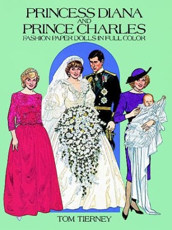 9780486249612: Princess Diana and Prince Charles Fashion Paper Dolls