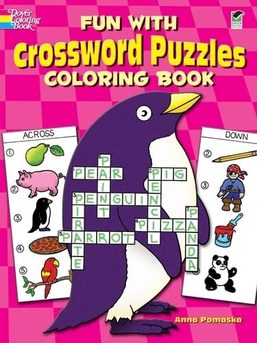 9780486249780: Fun With Crossword Puzzles Coloring and Activity Book