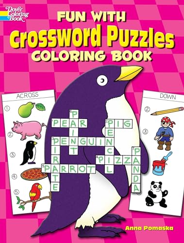 Stock image for Fun with Crossword Puzzles Coloring Book (Dover Children's Activity Books) for sale by SecondSale