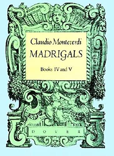 Imagen de archivo de Madrigals, Books IV & V (Dover Song Collections) a la venta por HPB-Red