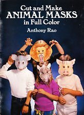 Imagen de archivo de Cut and Make Animal Masks in Full Color a la venta por HPB-Ruby