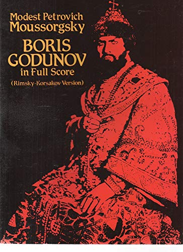 Beispielbild fr Boris Godunov in Full Score (Rimsky-Korsakov Version) zum Verkauf von Omaha Library Friends