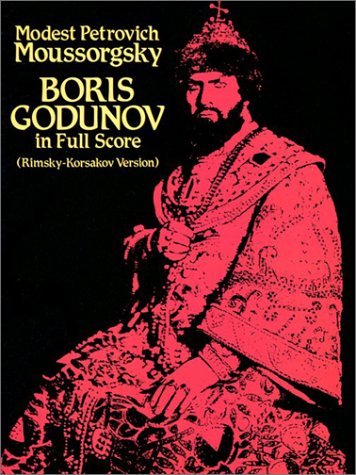 9780486253213: Boris Godunov in Full Score (Rimsky-Korsakov Version)