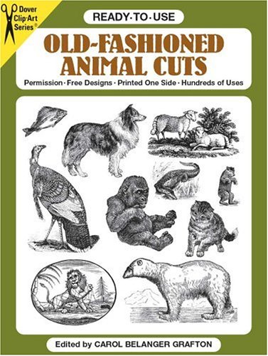 9780486253305: Ready-to-Use Old-Fashioned Animal Cuts (Clip Art)