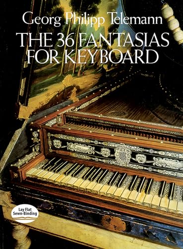 9780486253657: Georg philipp telemann: the 36 fantasias for keyboard