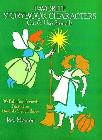 9780486254487: Favorite Storybook Characters Cut & Use Stencils