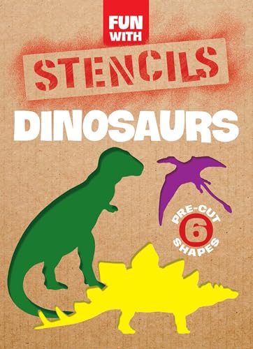 9780486254500: Fun with Dinosaur Stencils (Dover Stencils)