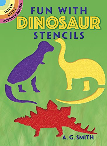 9780486254500: Fun With Dinosaur Stencils