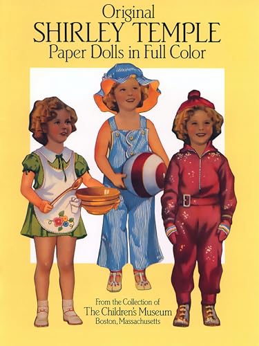 9780486254616: Original Shirley Temple Paper Dolls in Full Color