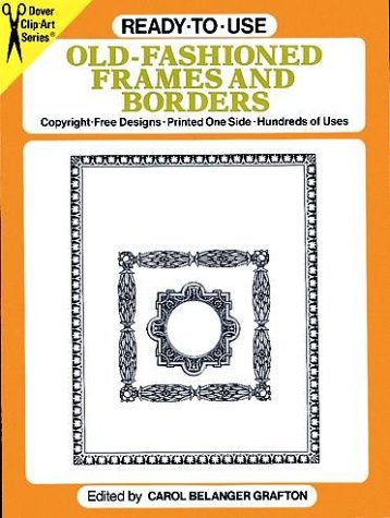 Beispielbild fr Ready-to-Use Old-Fashioned Frames and Borders zum Verkauf von Better World Books