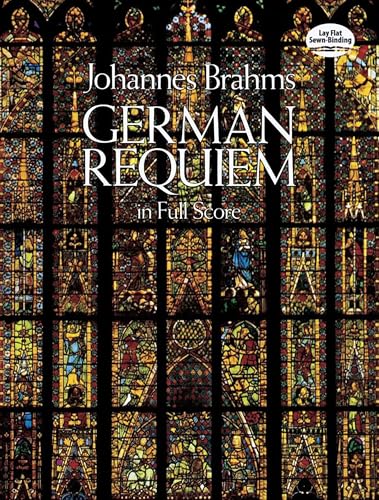 German Requiem in Full Score (9780486254869) by Brahms, Johannes