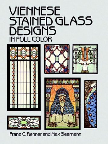 Imagen de archivo de Viennese Stained Glass Designs in Full Color a la venta por HPB Inc.