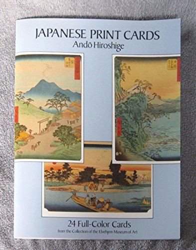9780486256443: Hiroshige Prints: 24 Art Cards (Dover Postcards)