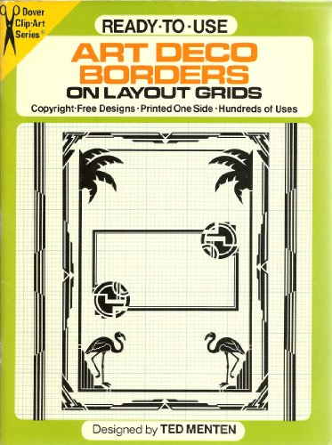 9780486257327: Ready-To-Use Art Deco Borders on Layout Grids