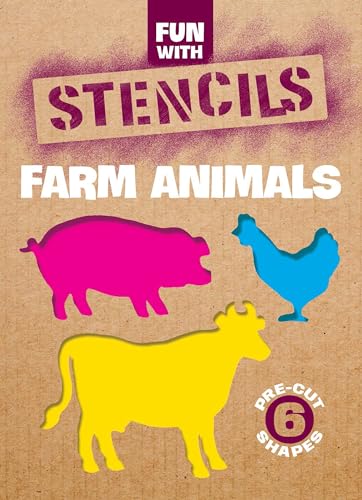 9780486257594: Fun with Stencils: Farm Animals (Little Activity Books)