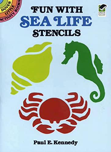 9780486257617: Fun With Sea Life Stencils (Dover Little Activity Books: Sea Life)