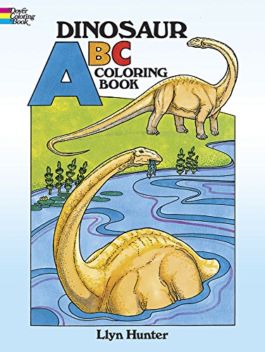 Imagen de archivo de Dinosaur ABC Coloring Book (Dover Alphabet Coloring Books) a la venta por GF Books, Inc.