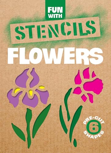 Beispielbild fr Fun with Stencils: Flowers (Dover Little Activity Books: Flowers) zum Verkauf von GF Books, Inc.