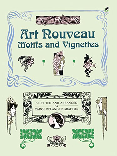 Beispielbild fr Art Nouveau Motifs and Vignettes zum Verkauf von Better World Books