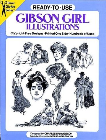 Imagen de archivo de Ready-to-Use Gibson Girl Illustrations (Clip Art Series) a la venta por HPB-Movies