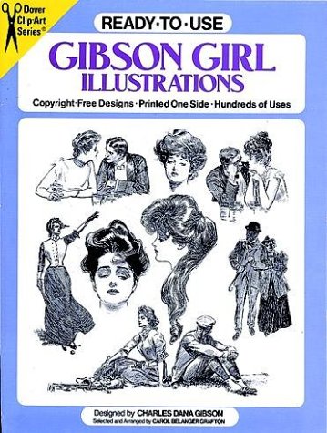 Stock image for Ready-to-Use Gibson Girl Illustrations (Clip Art Series) for sale by HPB-Movies