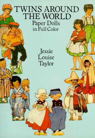 Imagen de archivo de Twins Around the World: Paper Dolls in Full Color a la venta por HPB-Movies