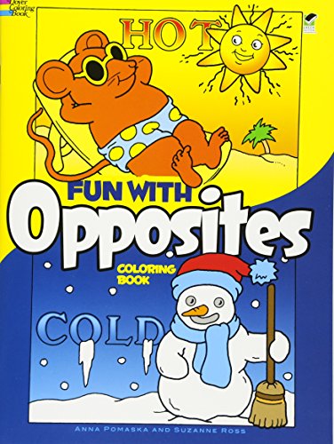 Beispielbild fr Fun with Opposites Coloring Book (Dover Kids Coloring Books) zum Verkauf von Off The Shelf