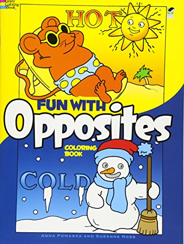 9780486259833: Fun with Opposites Coloring Book (Dover Coloring Books)