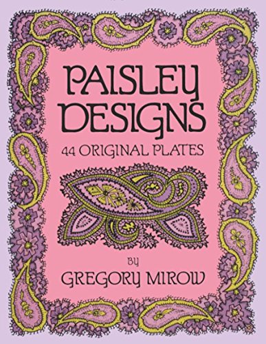 Beispielbild fr Paisley Designs (Dover Pictorial Archive) zum Verkauf von Goodwill