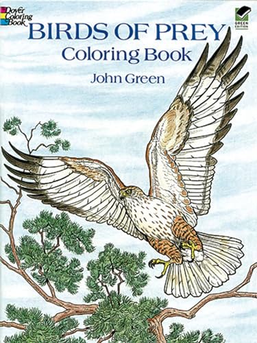 9780486259895: Birds of Prey Coloring Book
