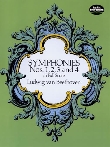 Beispielbild fr Symphonies Nos. 1, 2, 3 and 4 in Full Score (Dover Orchestral Music Scores) zum Verkauf von ZBK Books
