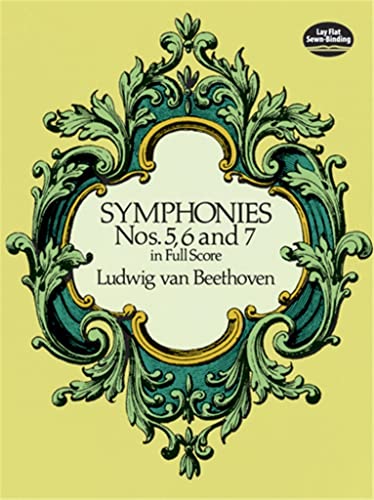 Imagen de archivo de Symphonies Nos. 5, 6 and 7 in Full Score (Dover Music Scores) a la venta por HPB-Emerald