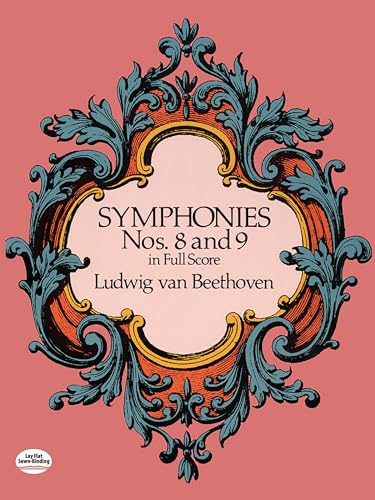Imagen de archivo de Symphonies Nos. 8 and 9 in Full Score (Dover Music Scores) a la venta por HPB-Ruby