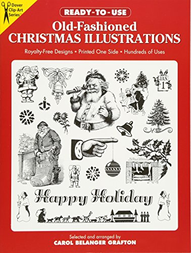 9780486260488: Ready-To-Use Old-Fashioned Christmas Illustrations: Copyright-Free Designs, Printed One Side, Hundreds of Uses