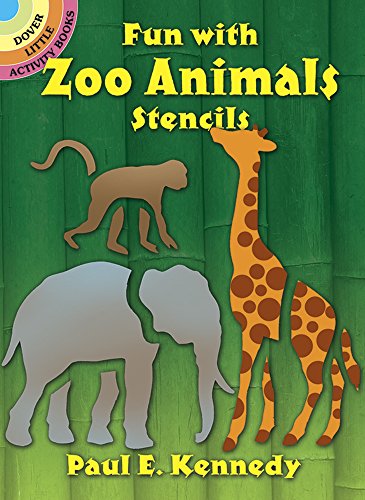 Beispielbild fr Fun with Zoo Animals Stencils (Dover Stencils) zum Verkauf von SecondSale