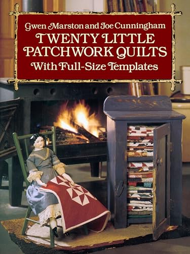Beispielbild fr Twenty Little Patchwork Quilts: With Full-Size Templates (Dover Quilting) zum Verkauf von WorldofBooks