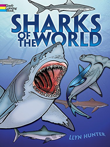 9780486261379: Sharks of the World Coloring Book (Dover Nature Coloring Book)