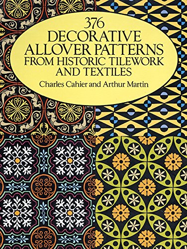 Beispielbild fr 376 Decorative Allover Patterns from Historic Tilework and Textiles zum Verkauf von ThriftBooks-Atlanta